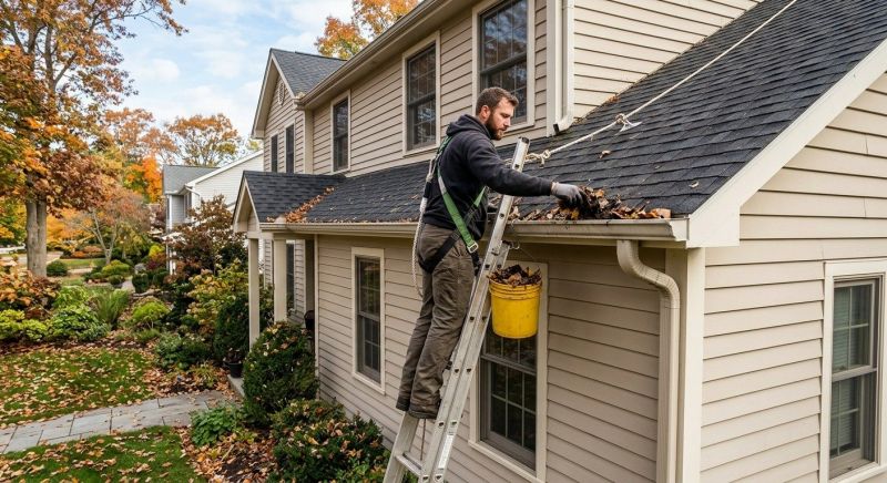 Rain Gutter Clearing in Monmouth County, NJ