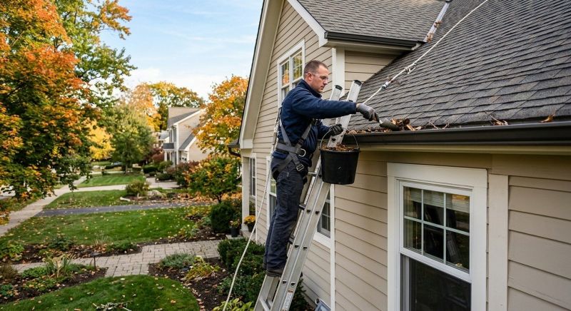 Roof Gutter Cleaning in Pittsburgh, PA
